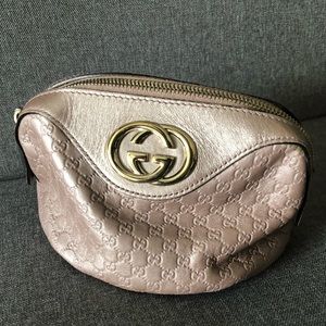 Gucci guccissima leather pouch/cosmetic case😍